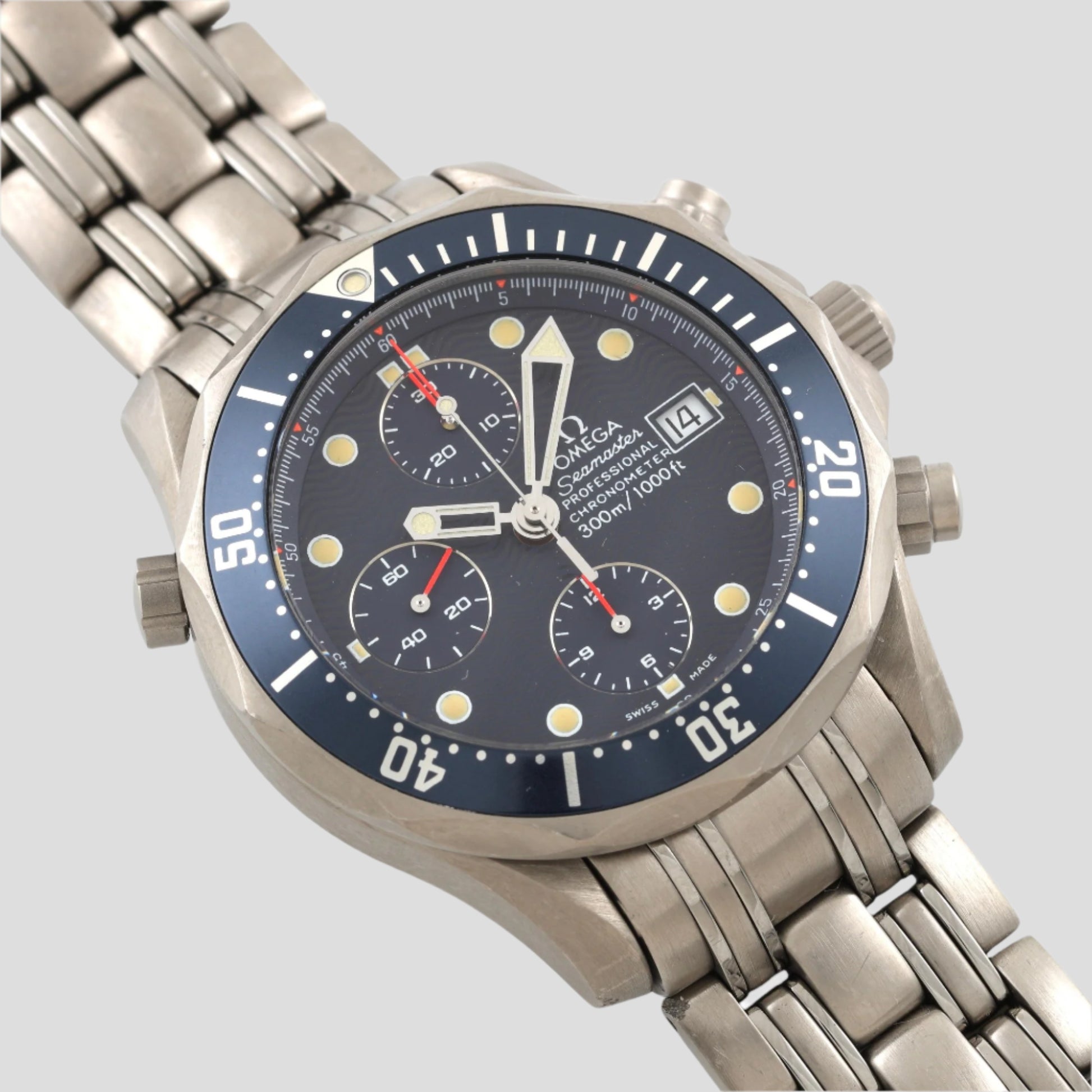 Omega Seamaster Diver 300M Chronograph Titanium, Ref. 2298.80.00