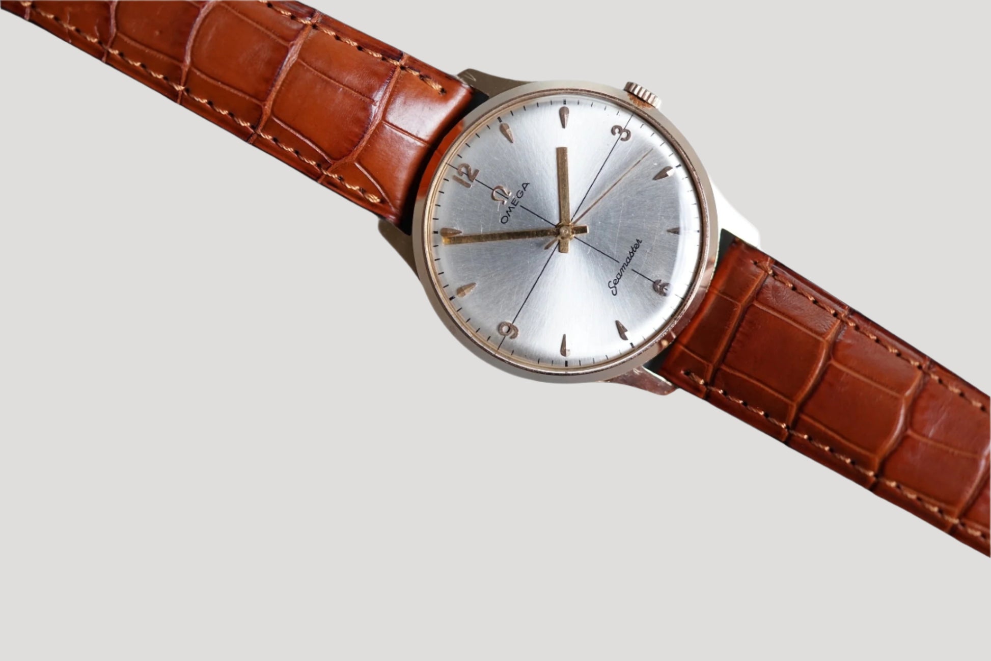 Omega Seamaster 18k Gold Vintage