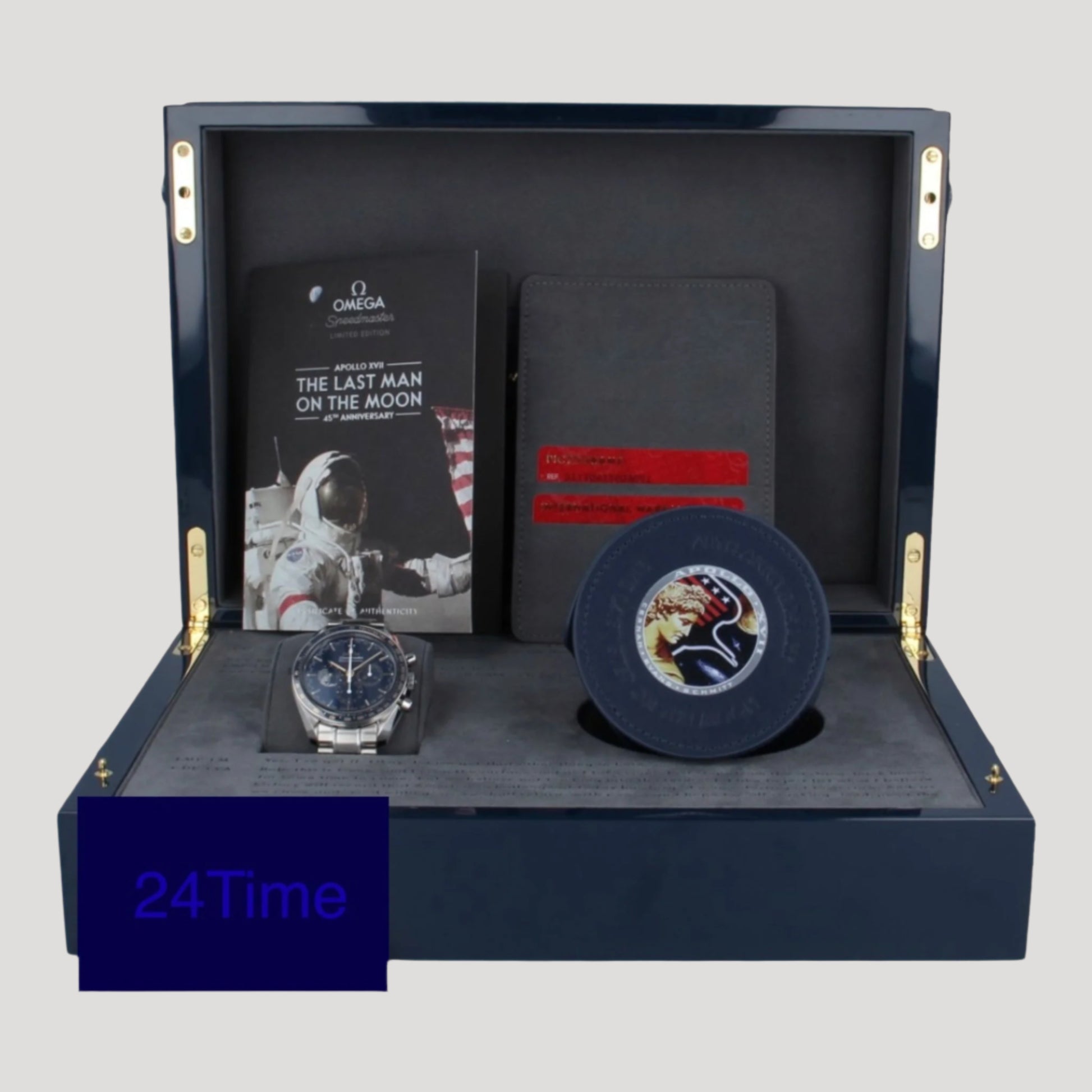 Omega Speedmaster Apollo 17 Full Set New, Ref.31130423003001