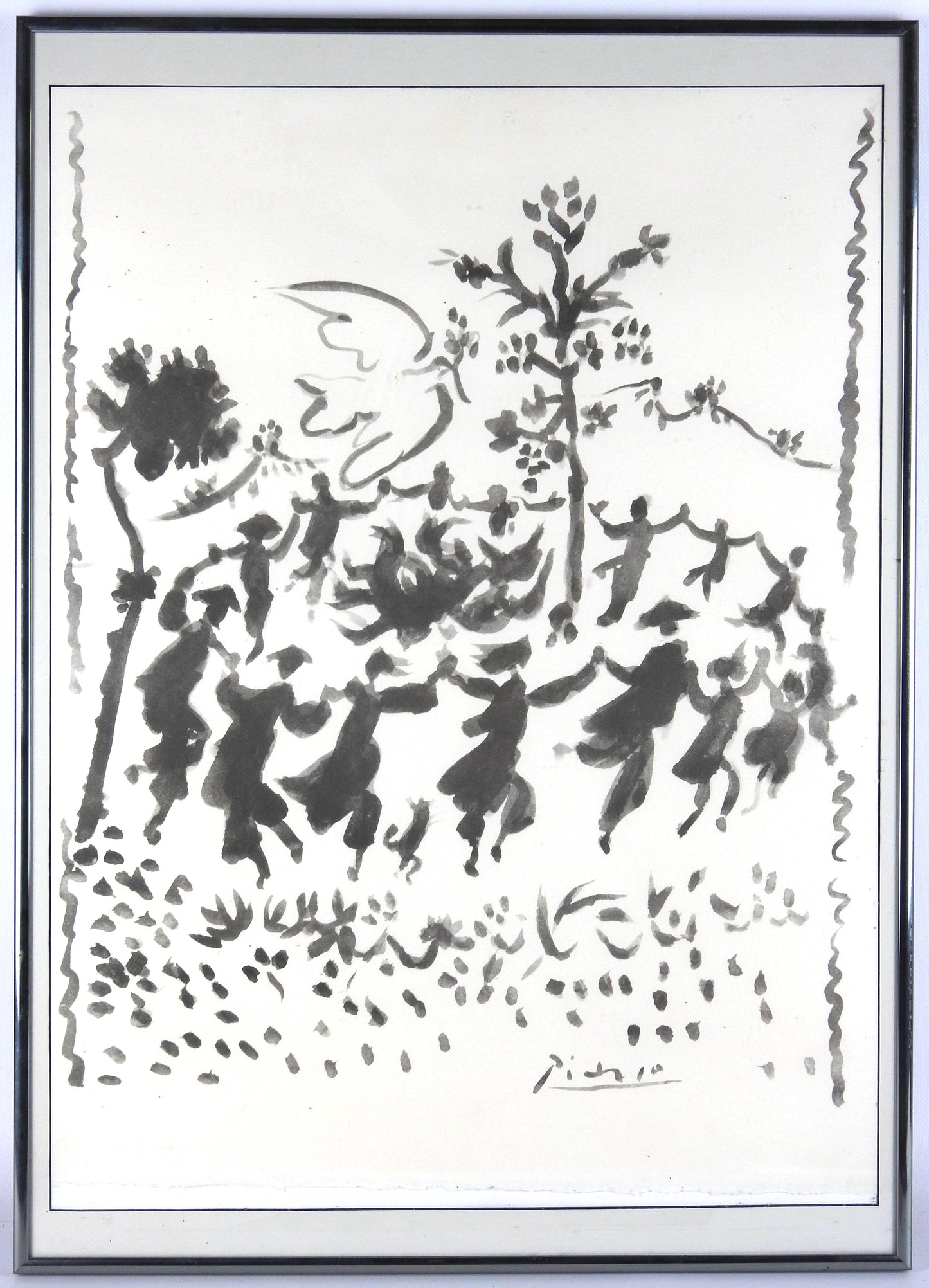Pablo Picasso, Danse pour la Paix. Lithography