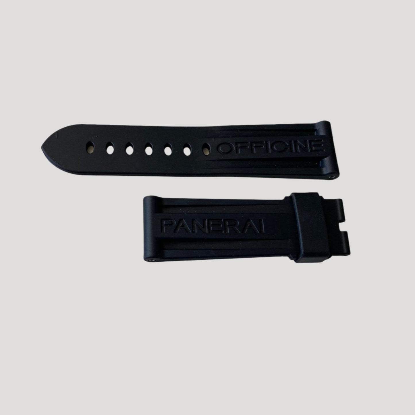 Panerai Black Rubber Band / Strap / Bracelet New