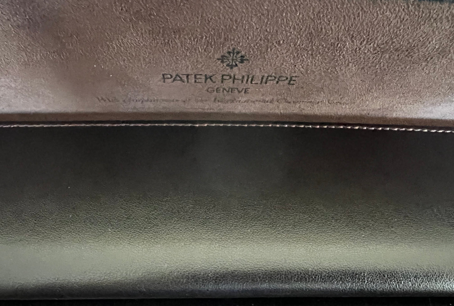 Patek New Rare Brown Etui/ Travel Pouch/ Case