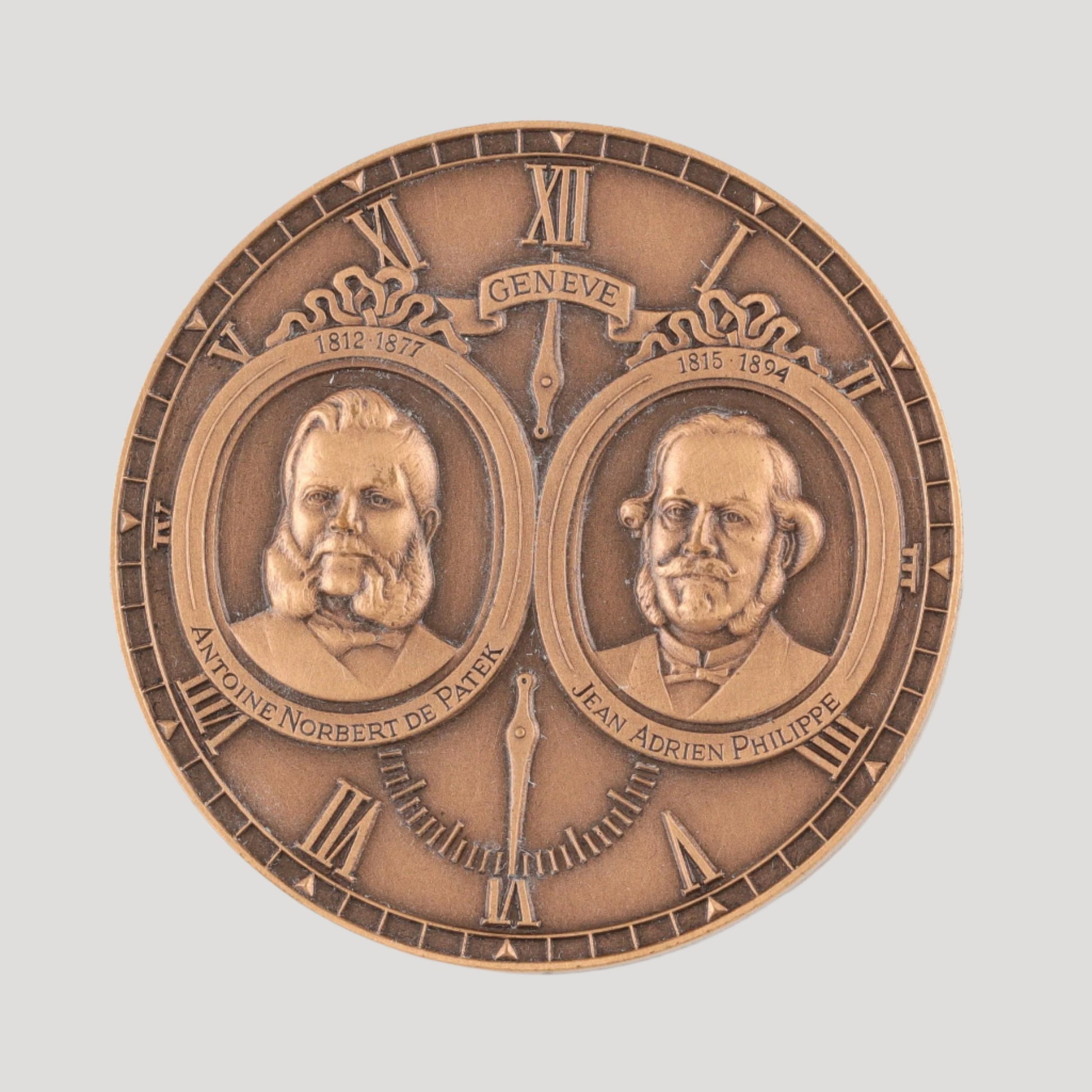 Patek Philippe Bronze Medals/Médaille 150 Years Anniversary