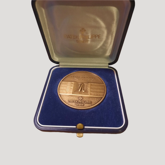 Patek Philippe Bronze Medals/Médaille 1997 Inauguration of Patek Philippe Manufacture