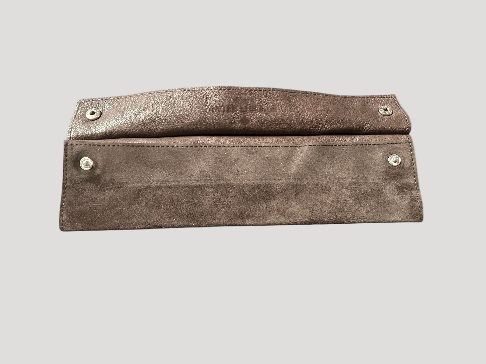 Patek Philippe Vintage Brown Soft Travel Pouch / Etui in Suede leather