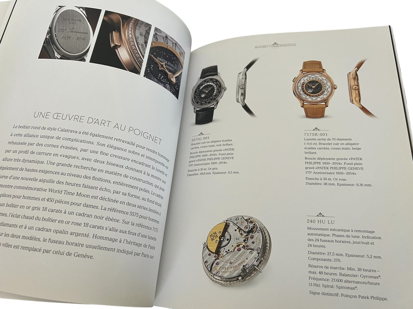 Patek Philippe Rare Collector 175 years Medal & Book Collection