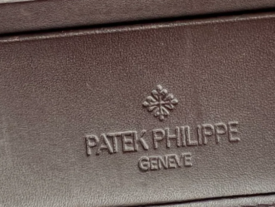 Patek Philippe Brown Leather Wallet / Portemonnaie /Geldbeutel with its original box