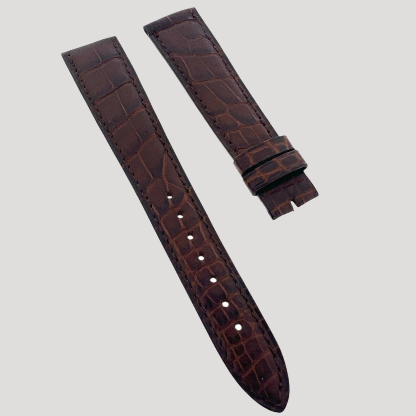 Patek Philippe New Brown Croco Matte Band / Bracelet / Strap 18/14 mm