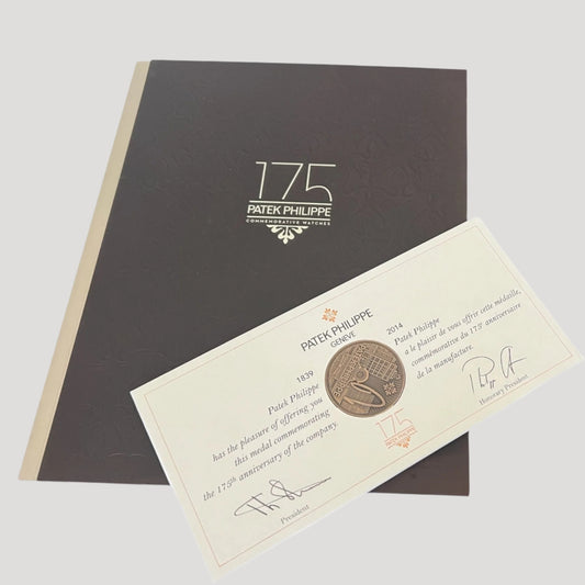 Patek Philippe Rare Collector 175 years Medal & Book Collection