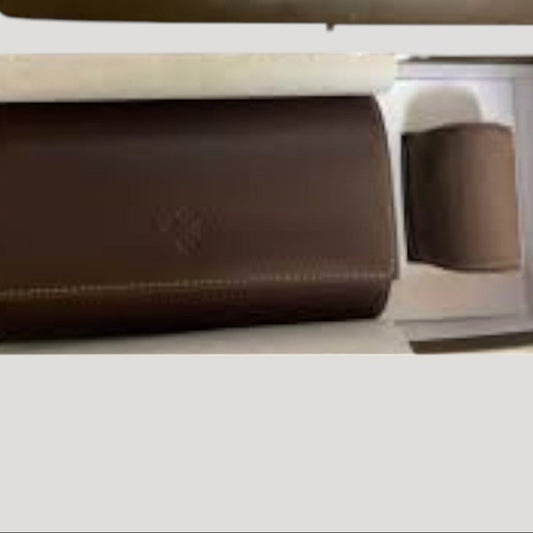 Patek Philippe Rare New Leather Travel Pouch Box for 2 watches