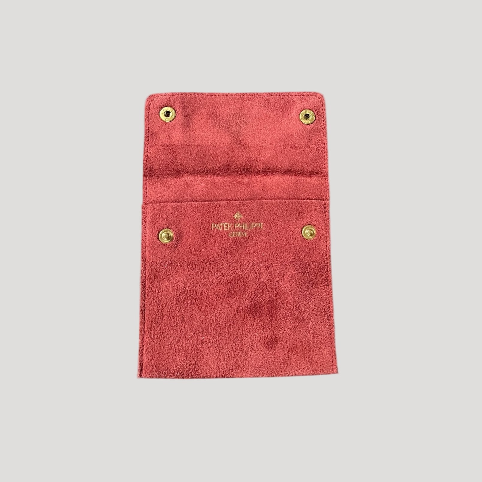 Patek Philippe Vintage Soft Travel Pouch / Etui in Suede leather Rare