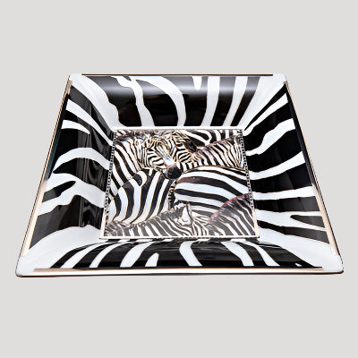 Patek Philippe 'Vide-poches' Limoges Porcelain Zebra Dish NEW Collection 2023