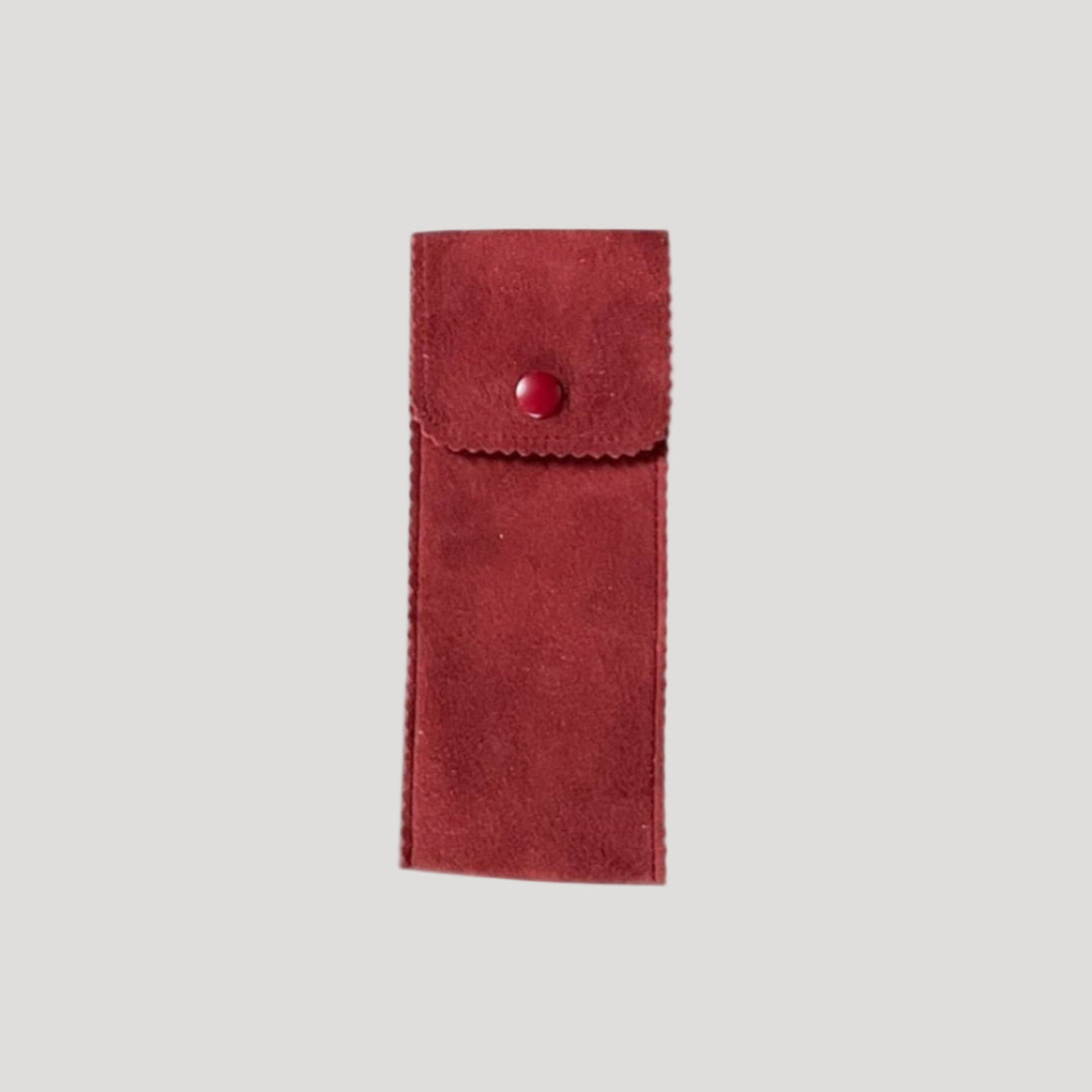 Patek Philippe Vintage Burgundy Soft Travel Pouch / Etui in Suede leather