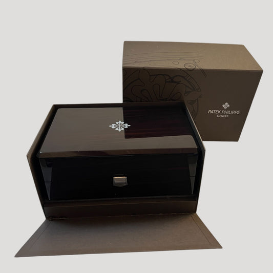 Patek Philippe Wooden Box/ Boîte/Schachtel / Scatola full set for Nautilius & other Patek models