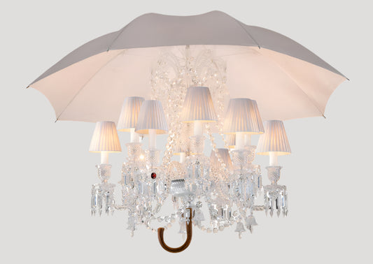 Philippe Starck Baccarat Crystal, Marie Coquine 12 Light Chandelier