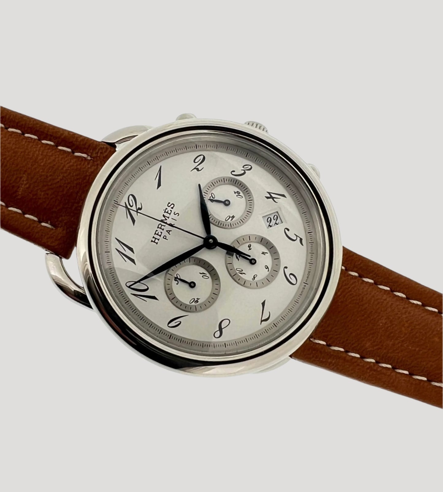 Hermès Arceau Large Size Arceau Chronographe Ref. AR4.91o