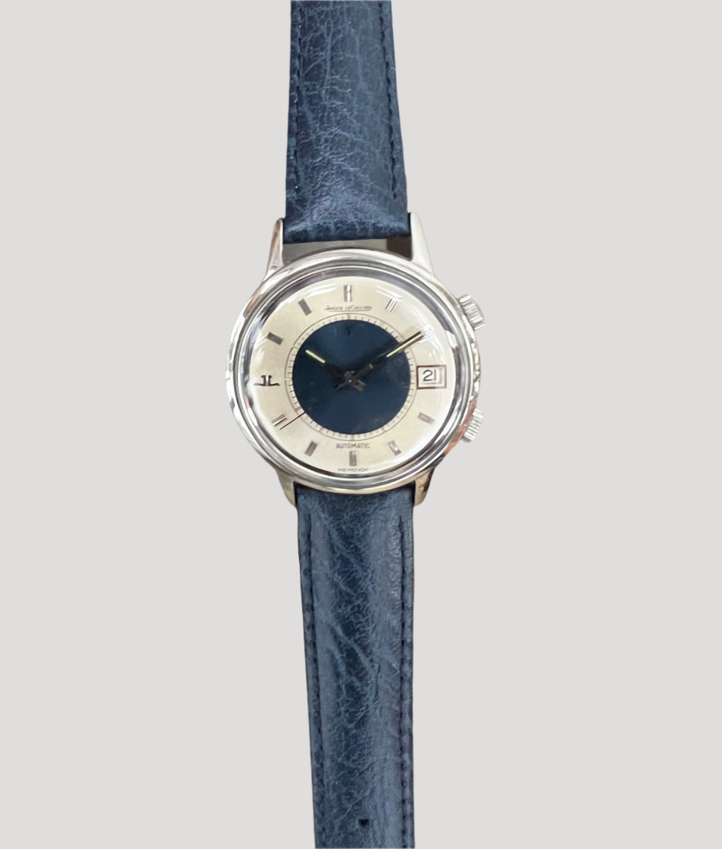 Jaeger-LeCoultre Memovox Vintage Memovox Automatic E875 'Speed Beat' Blue Dial