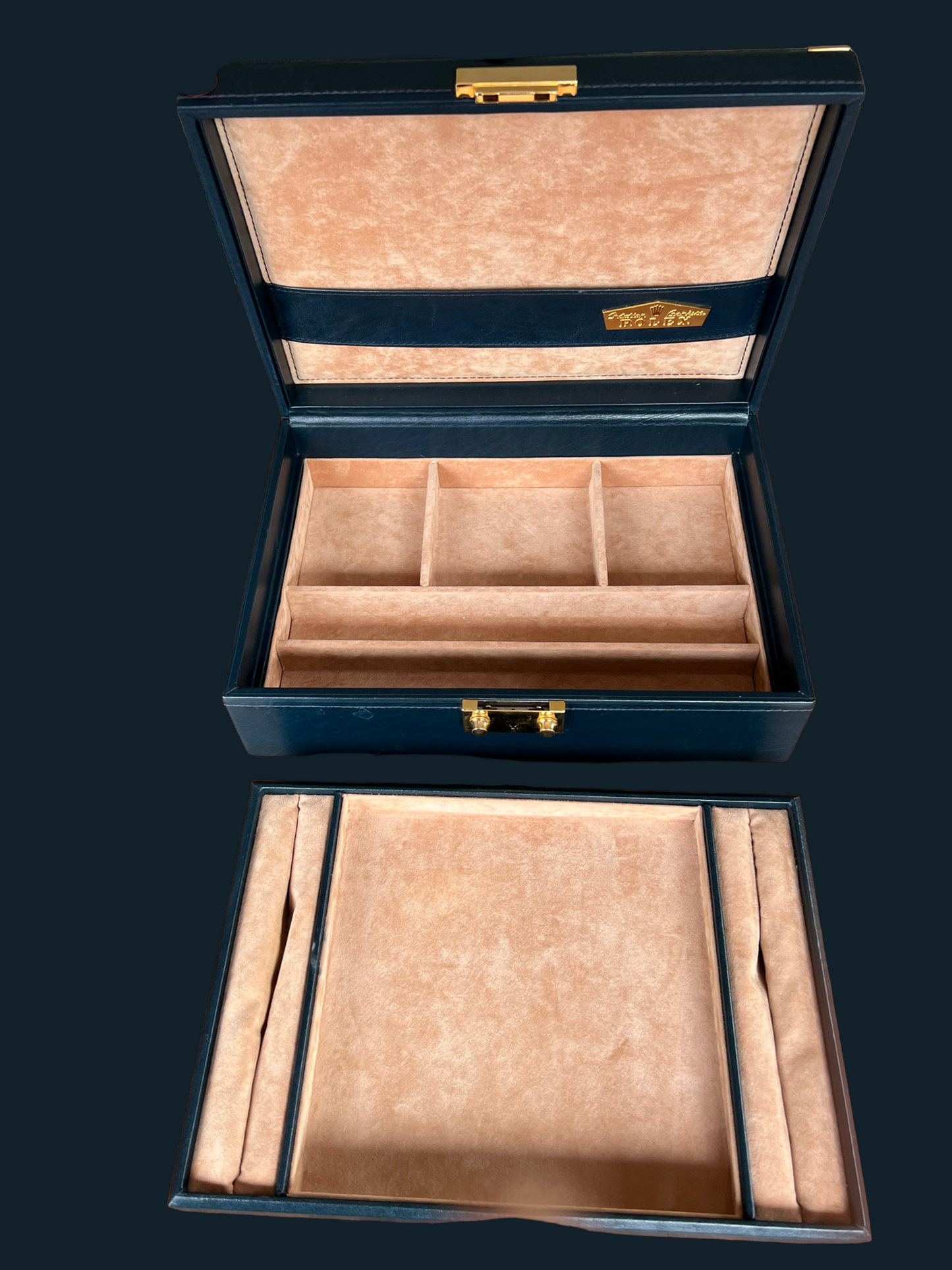 Rolex Rare Vintage Leather Box / Boîte /Schachtel/ Scatola