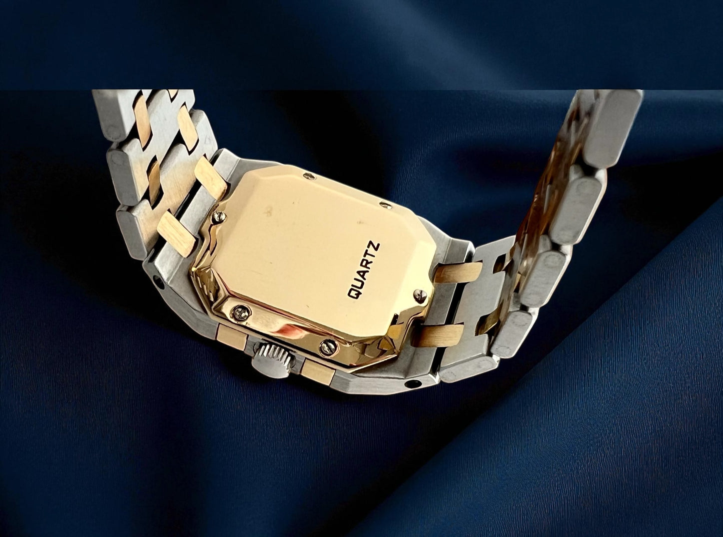 Audemars Piguet Two Tone Steel Gold Quartz Ref.6010SA