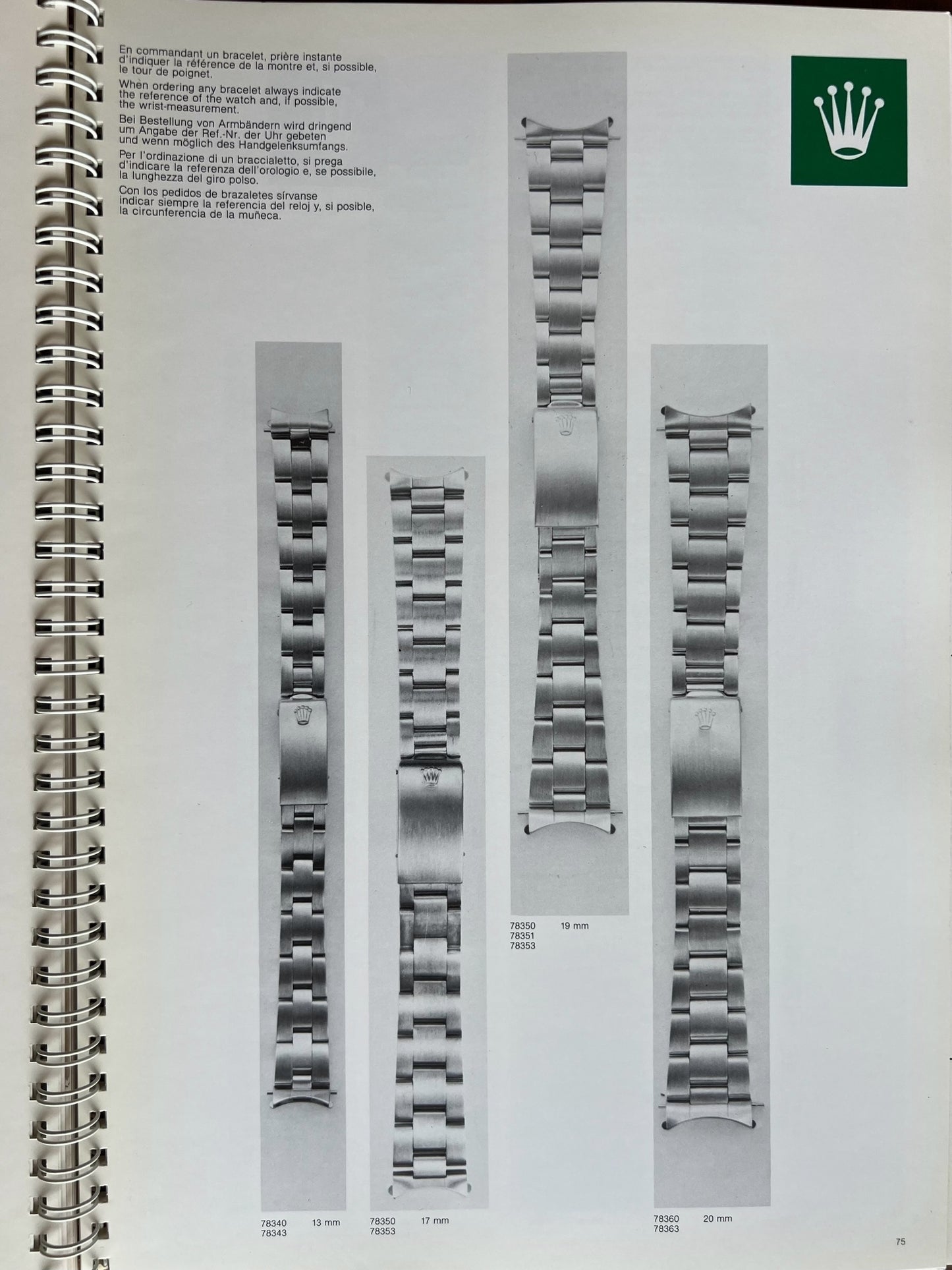 Rolex Vintage Catalog / Katalog 1985-1986 Rare