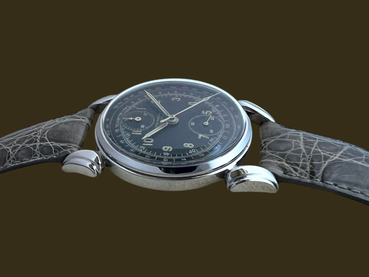 Ulysse Nardin Vintage Chronograph / Fancy Lugs Jumbo Rare'
