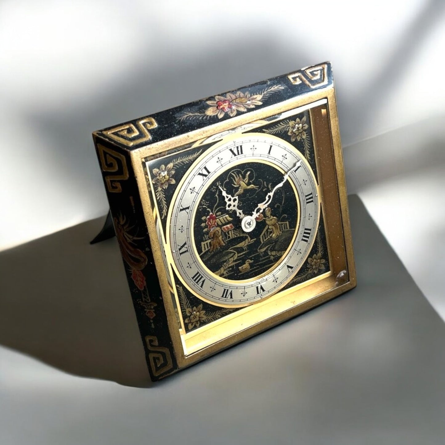 Art Deco Table Clock /Horloge de table/Tischuhr Rare