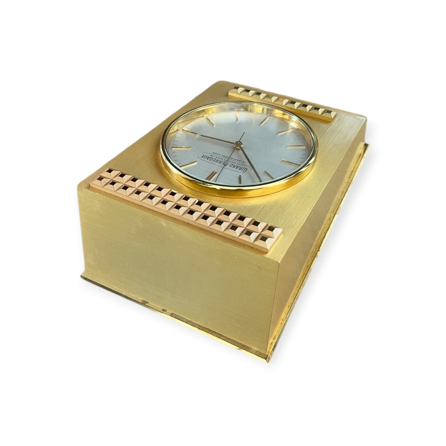 Girard-Perregaux Desk Clock, 1980s-90s