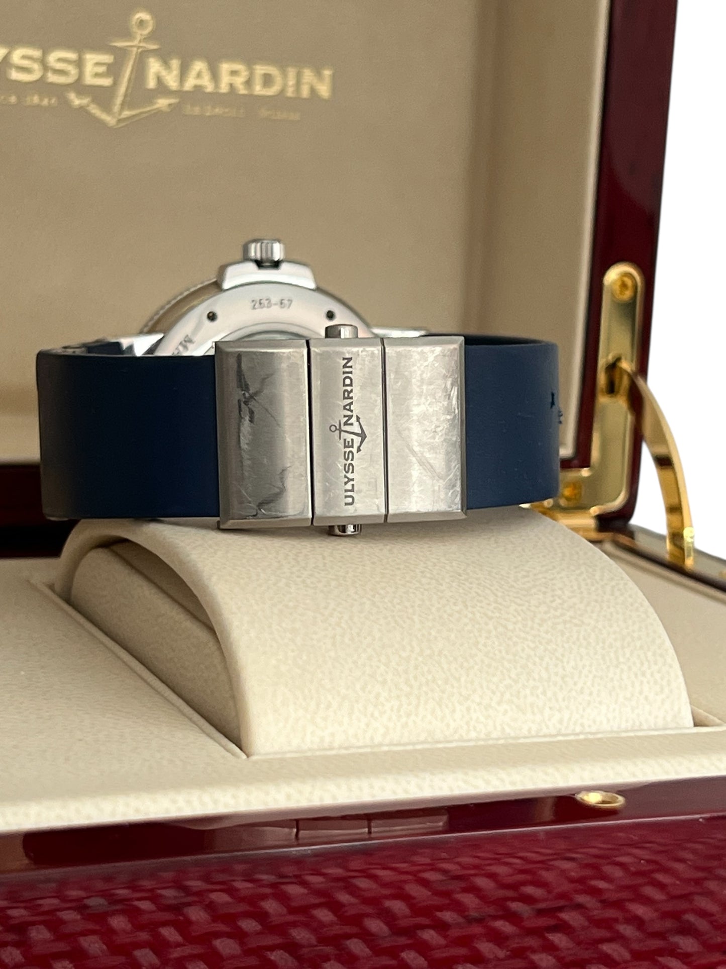 Ulysse Nardin Marine Chronometer Blue Dial 43mm Ref. 263-67 Full Set