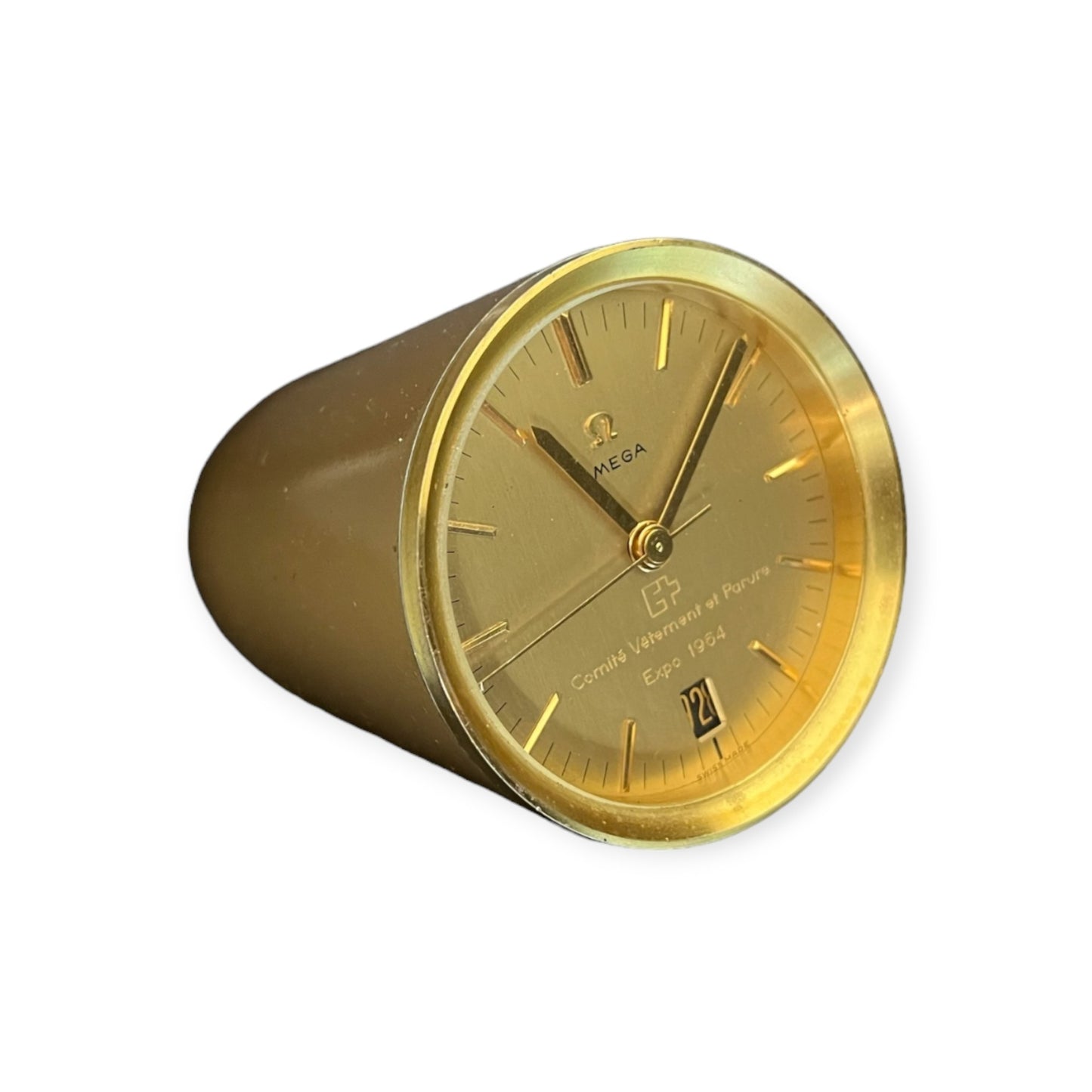 Omega Vintage Table Clock "Roket Line" 1964 Ref. 5556 Rare