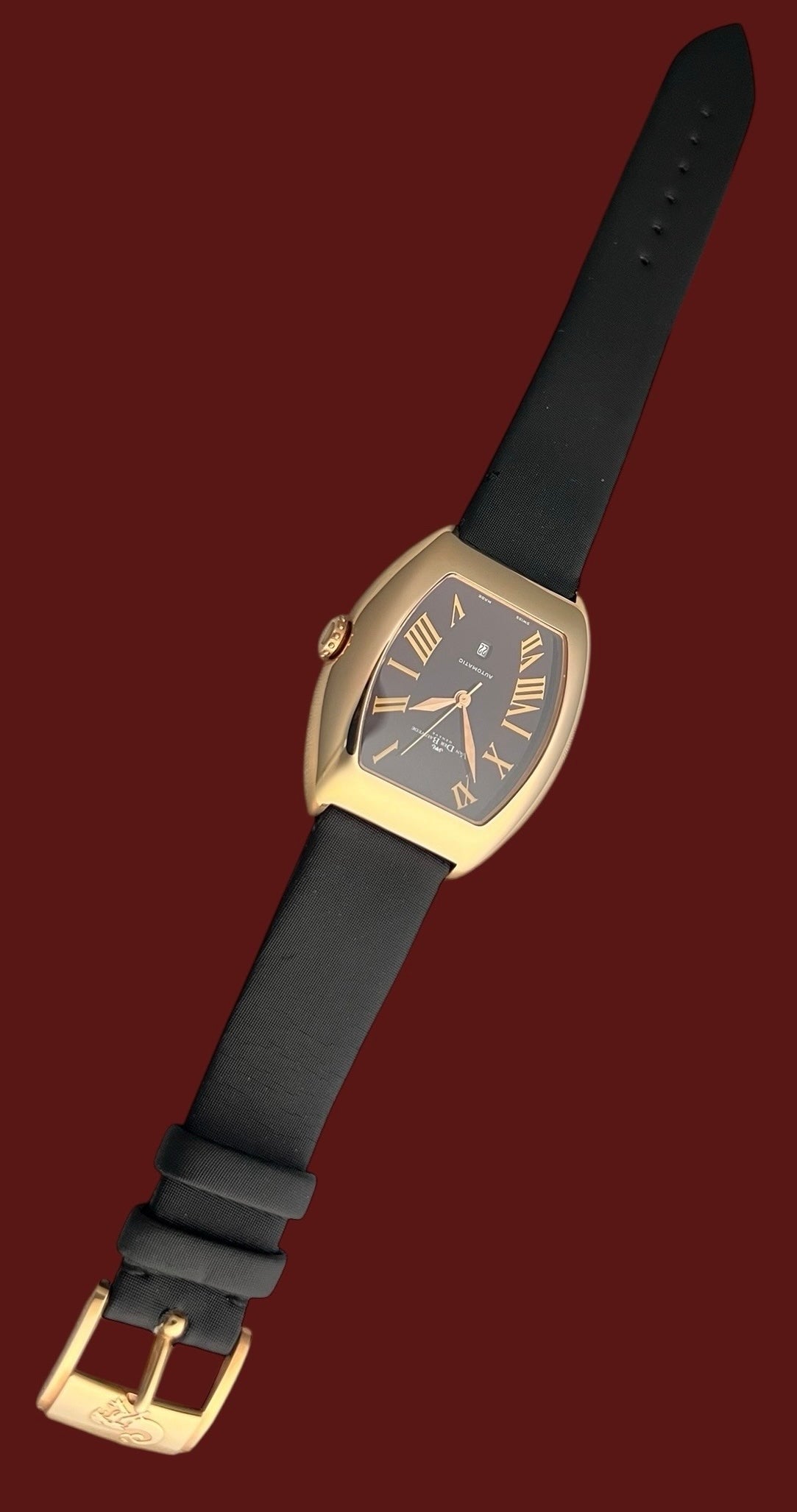 Van Der Bauwede Magnum XS – 18K Rose Gold Automatic Tuxedo Dial Lady’s Discontinued