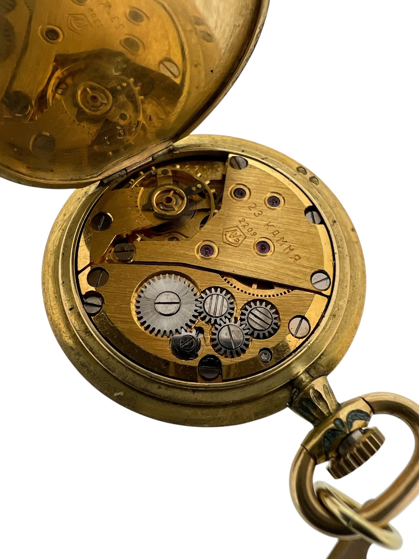 L. Leroy & Cie Rare Handcrafted Enameled Diamonds set Pendant Pocket Watch ca 1925'