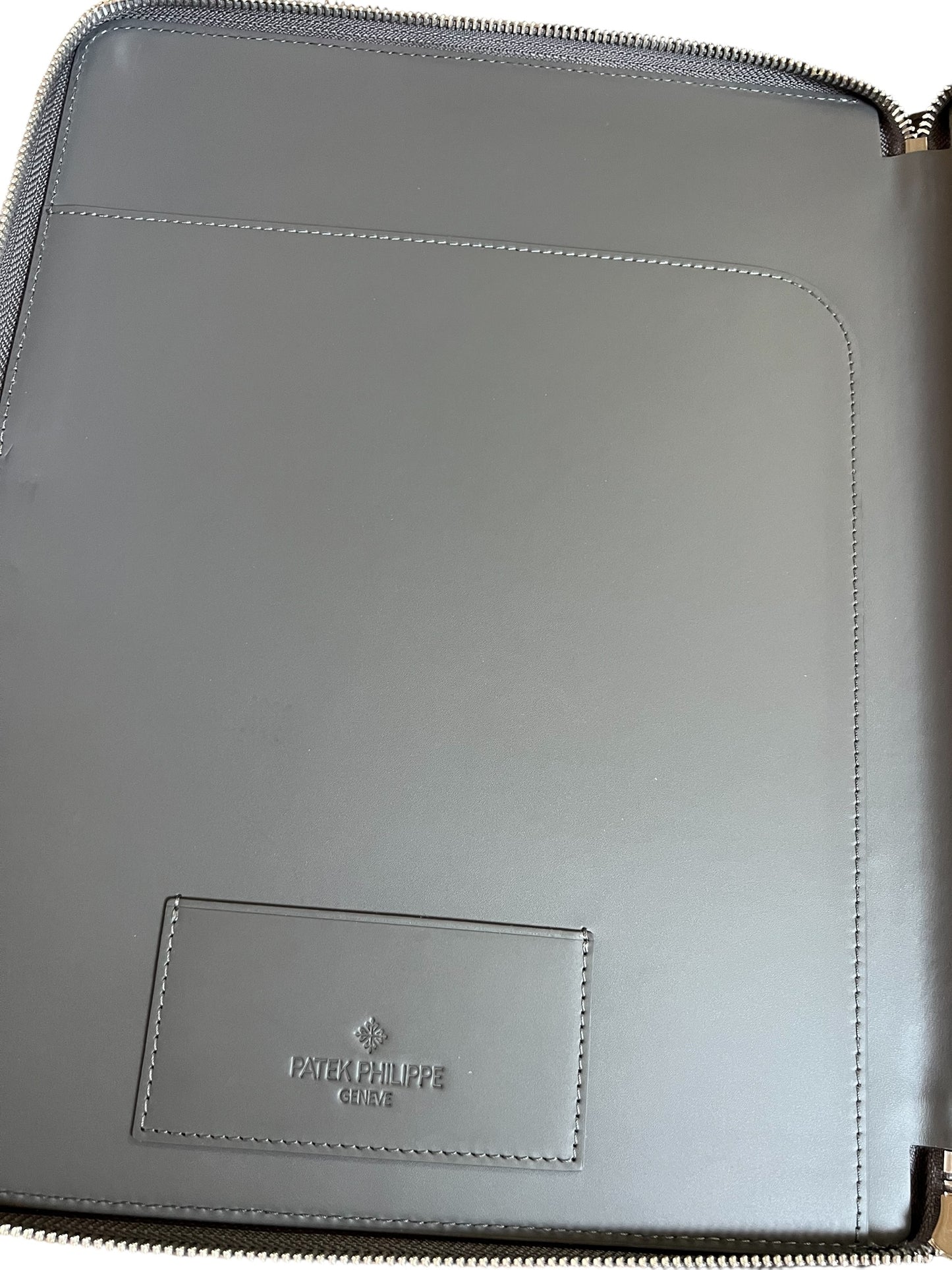 Patek Philippe New Briefcase / Mallette with Patek Notebook, Caran d'Ache pen & Calatrava Cross Pin