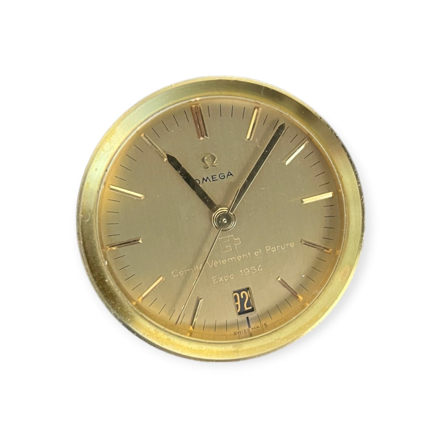 Omega Vintage Table Clock "Roket Line" 1964 Ref. 5556 Rare