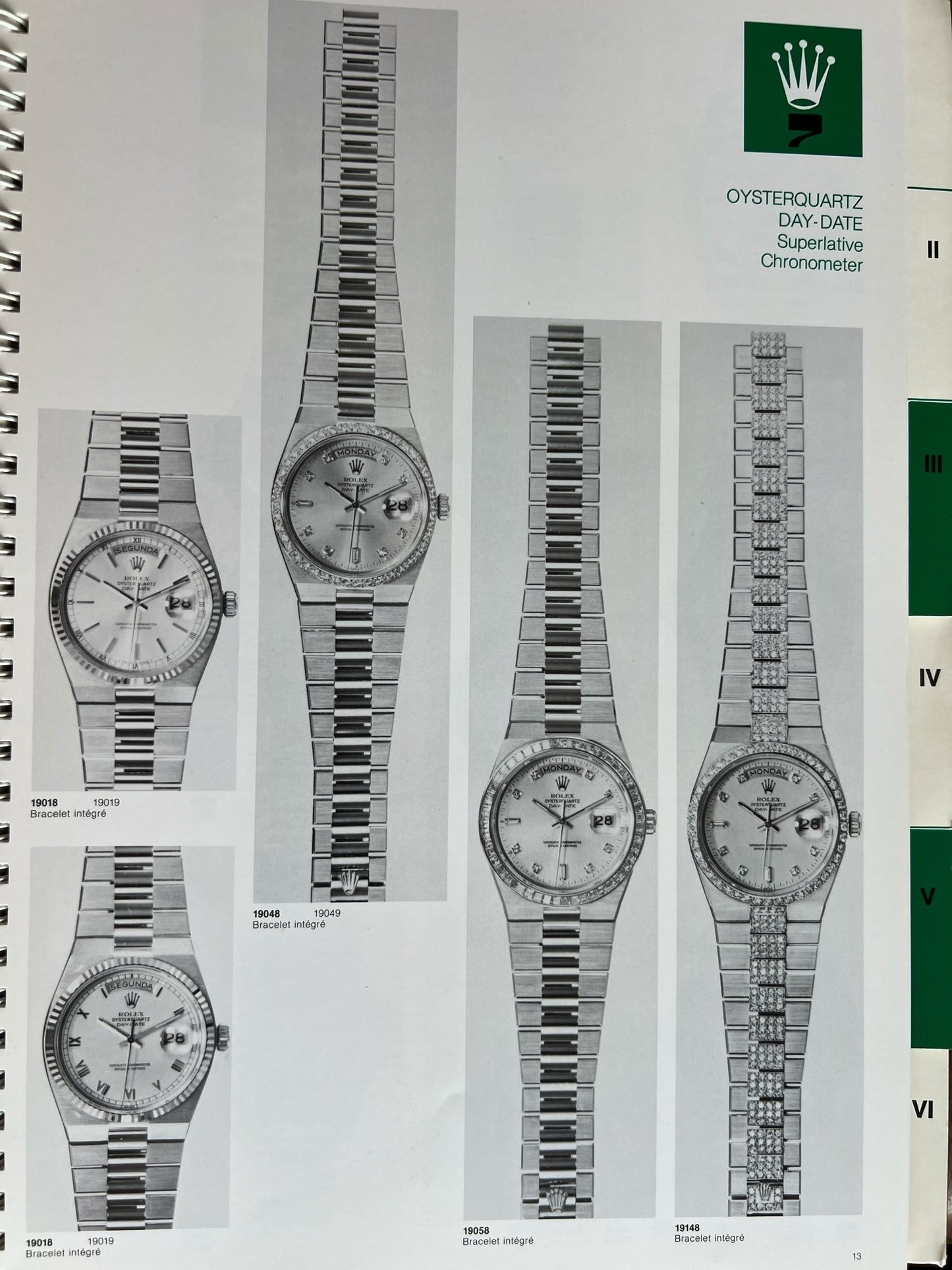 Rolex Vintage Catalog / Katalog 1985-1986 Rare