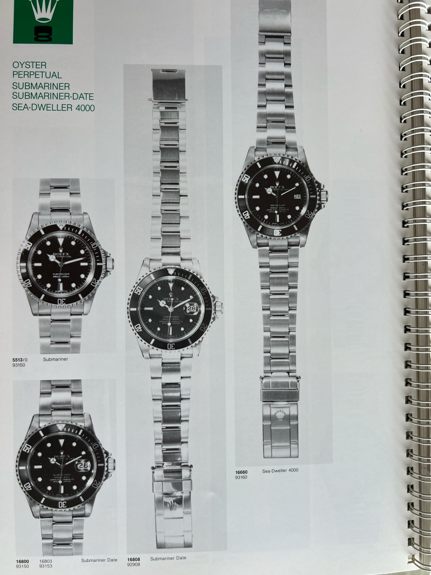 Rolex Vintage Catalog / Katalog 1985-1986 Rare