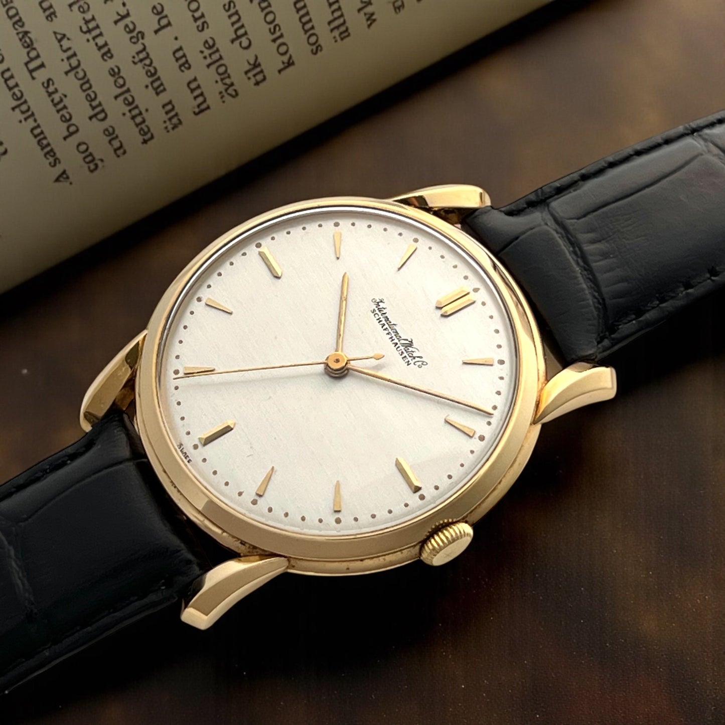 IWC Vintage 18k Gold 1950-1960'