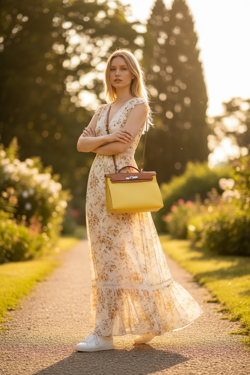 Hermes lime summer bag / sac / tasche