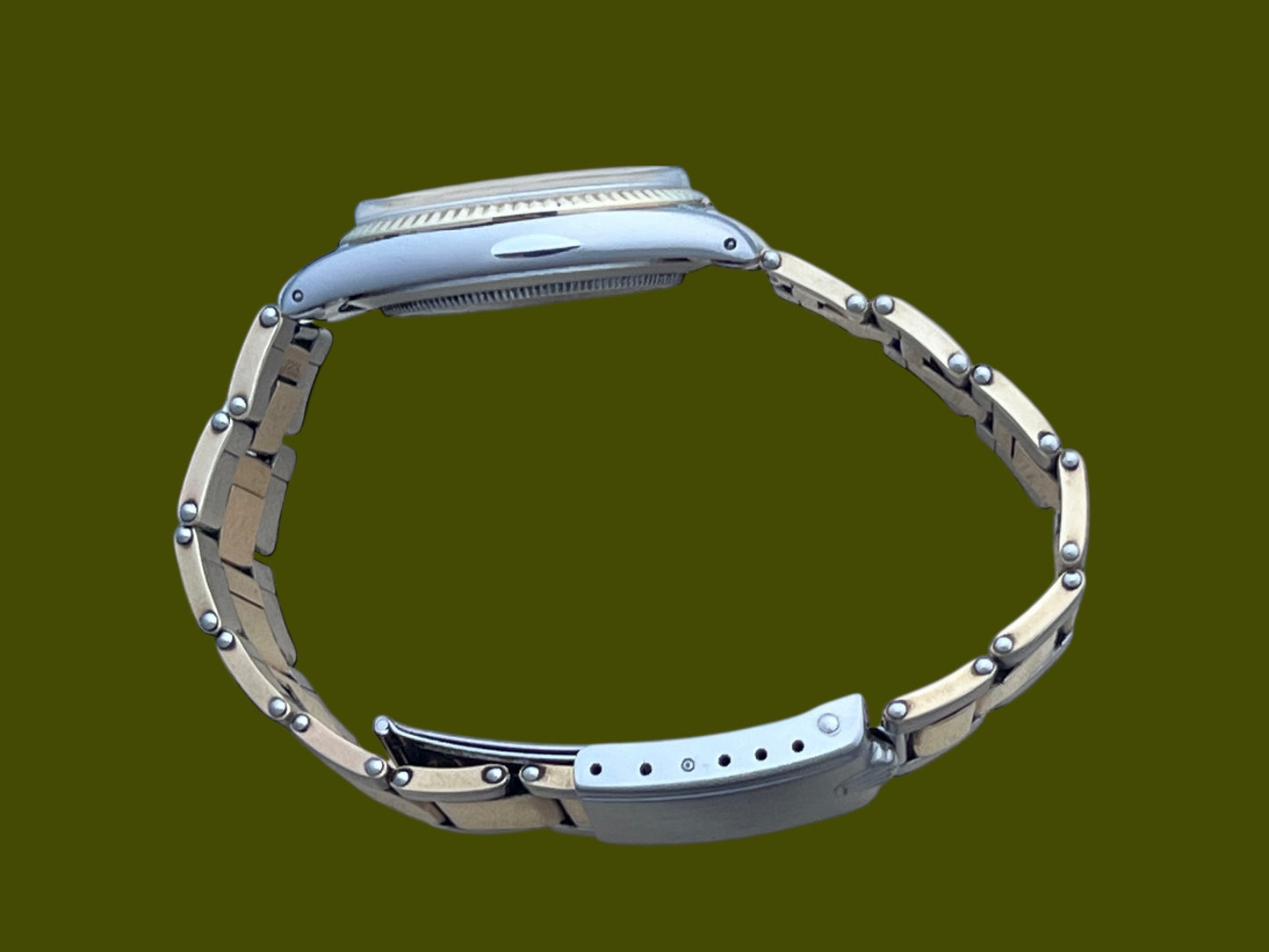 Tudor Prince Oysterdate Rare Rivet Rolex two tone vintage Ref. 90733