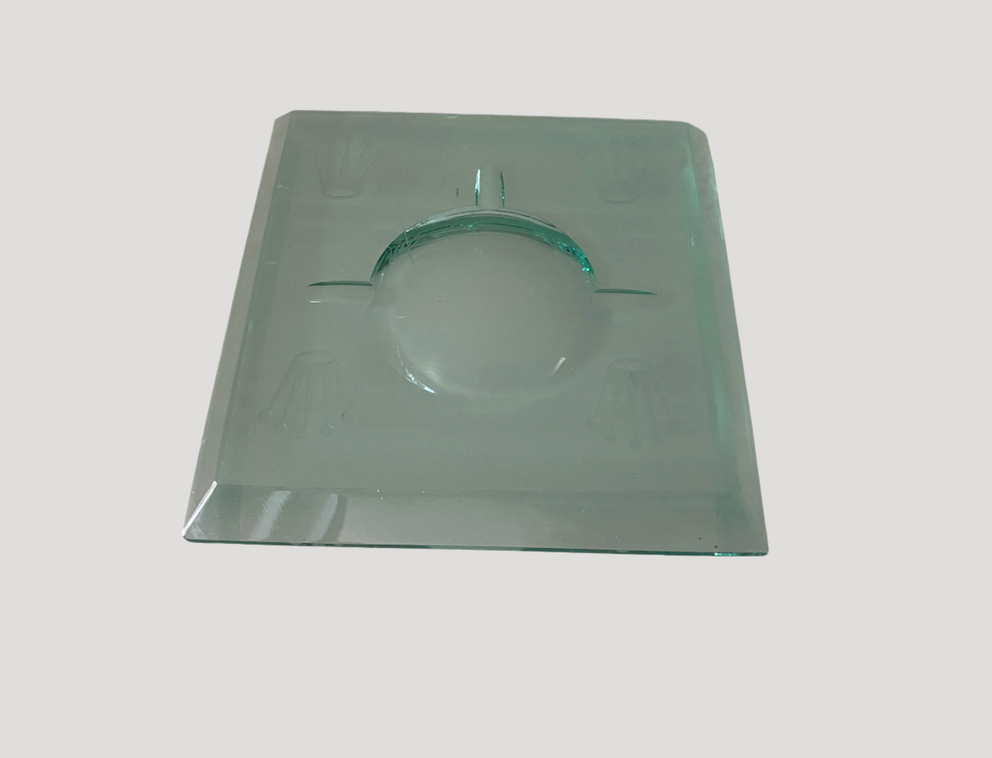 Rolex Crystal Glass Ashtray/