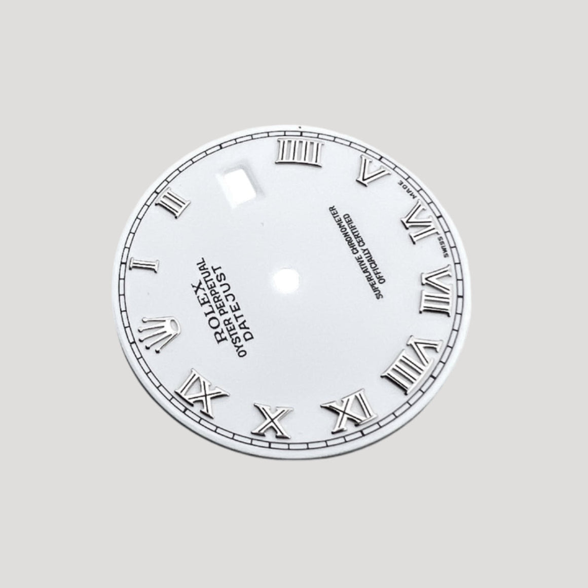 Rolex Datejust White Dial Cadran Zifferblatt 27.8 mm