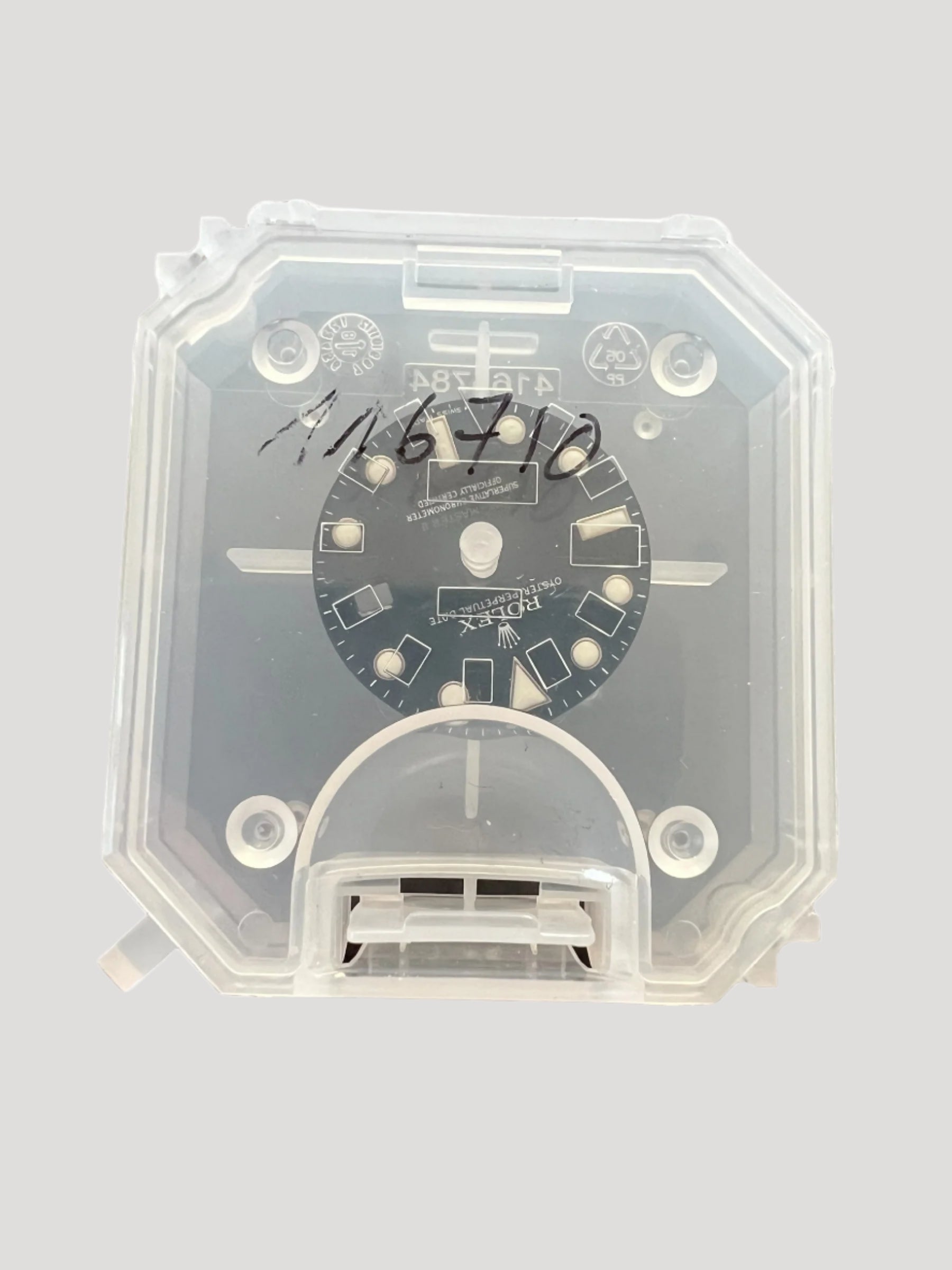 Rolex GMT Master Green New black Dial Cadran Zifferblatt