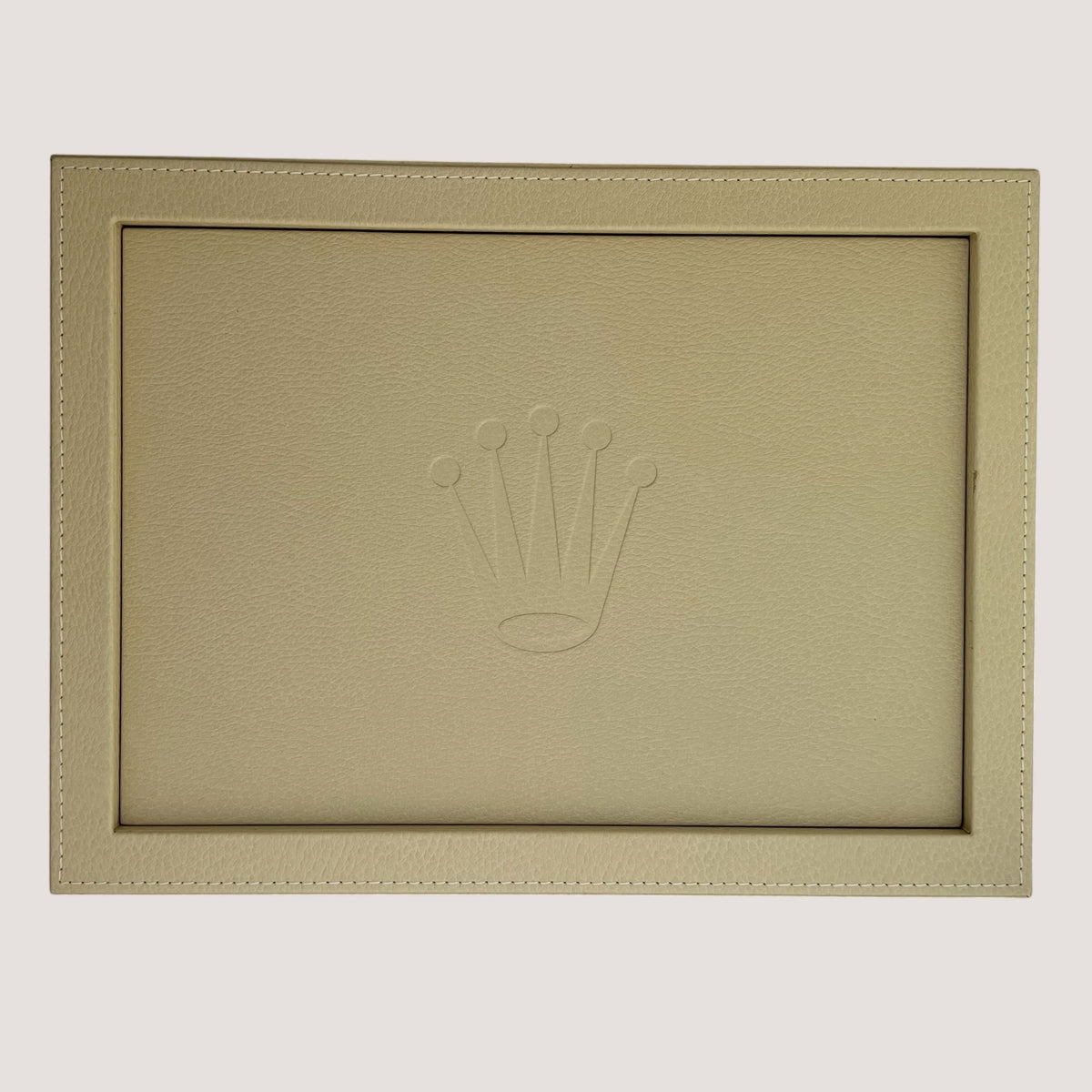 Rolex Leather Watch Presentation Tray Display/ Plateau montres/ Uhrentablett