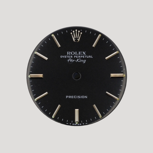 Rolex New Air-King Precision matte black Dial Cadran Zifferblatt