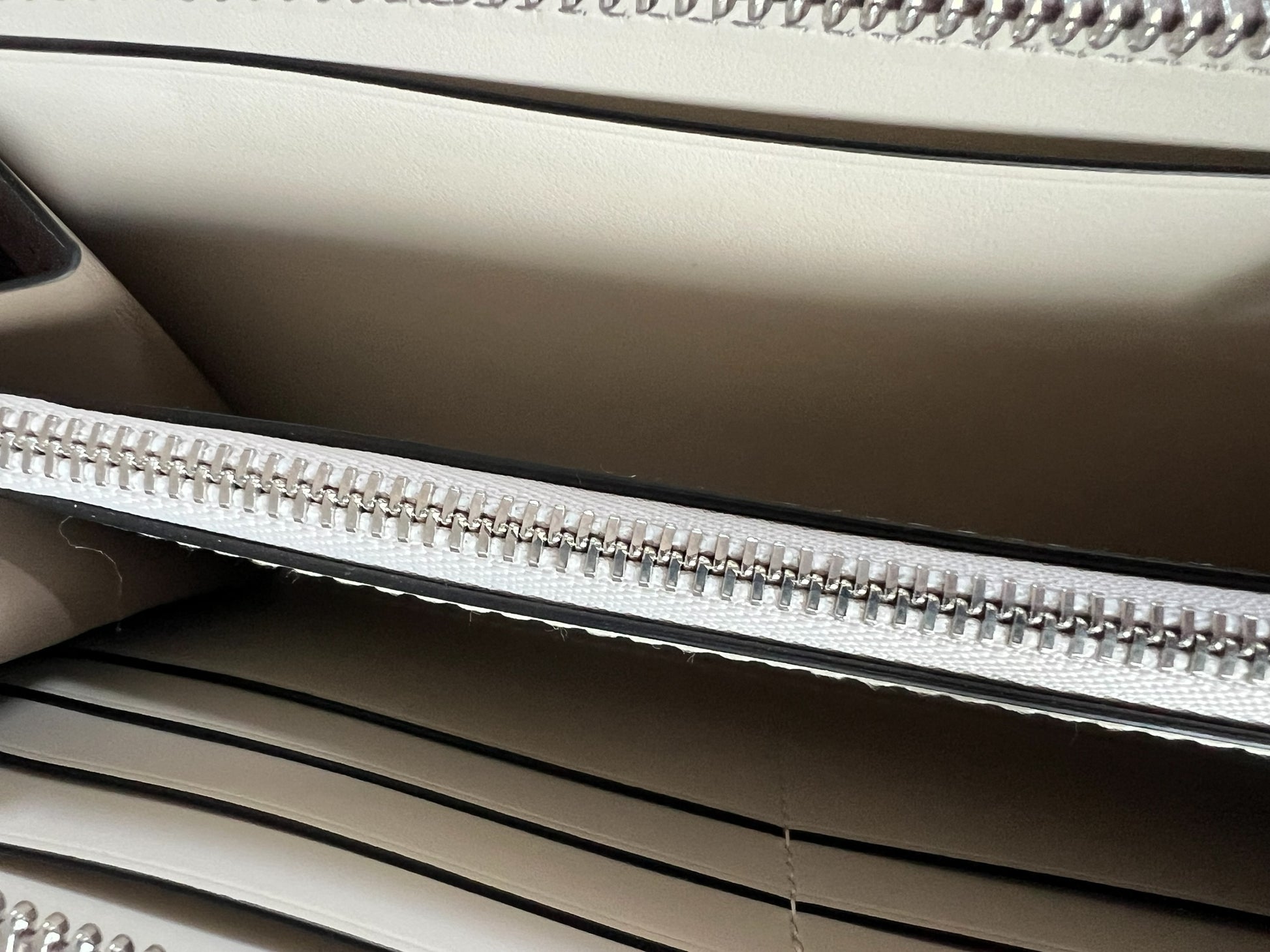 Rolex New Fine Grey Leather Wallet