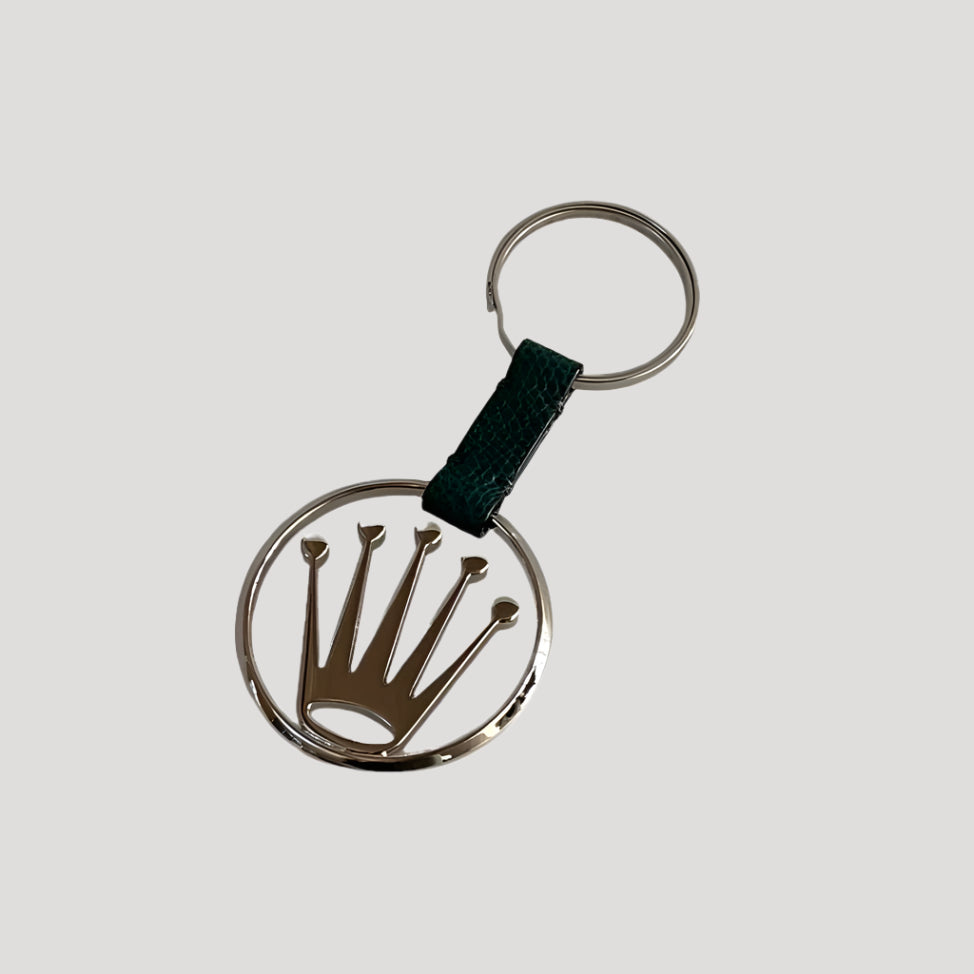 Rolex Oversized Crown Green Key Ring Holder i