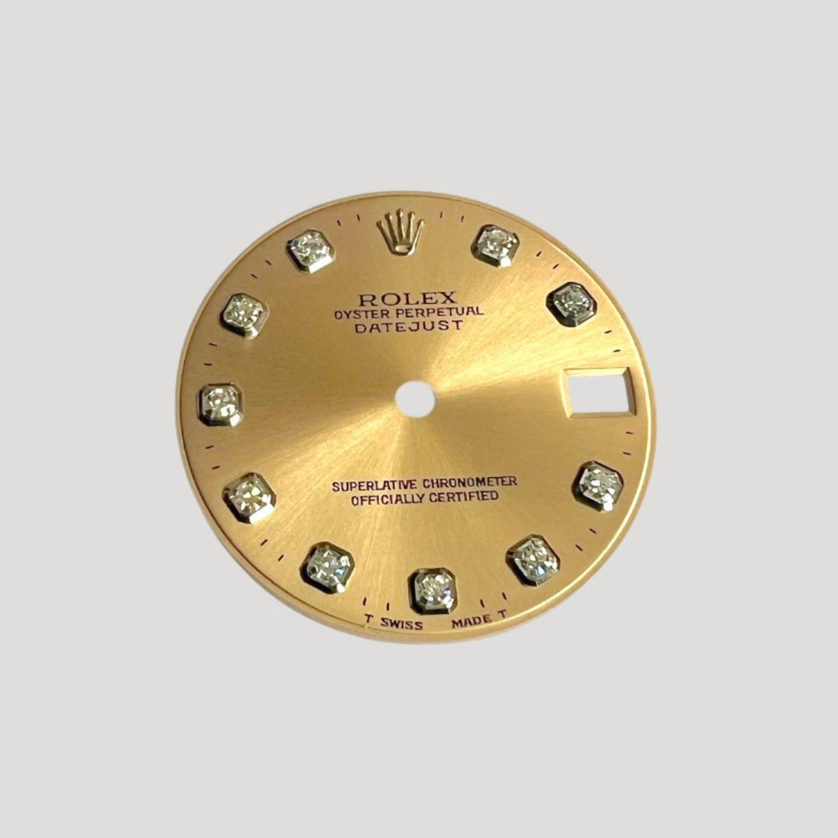 Rolex datejust diamonds dial