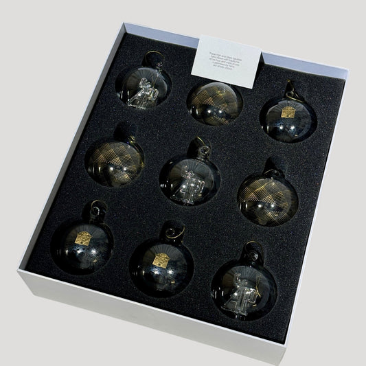 Set Crystal Christmas Ornaments