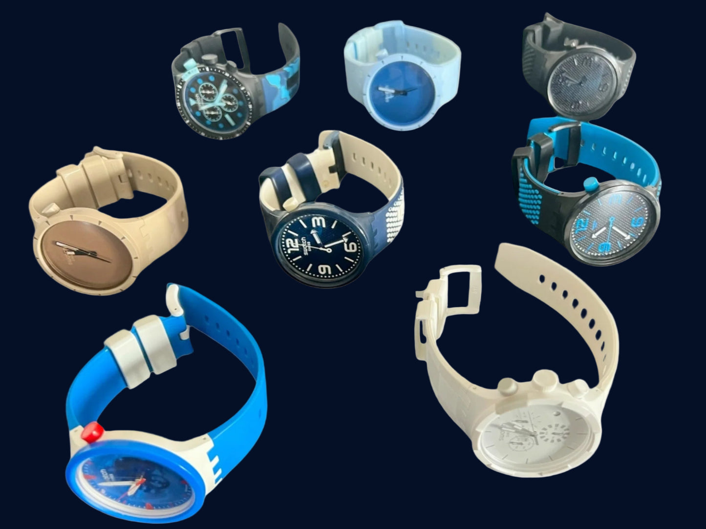 Swatch collection 8 watches