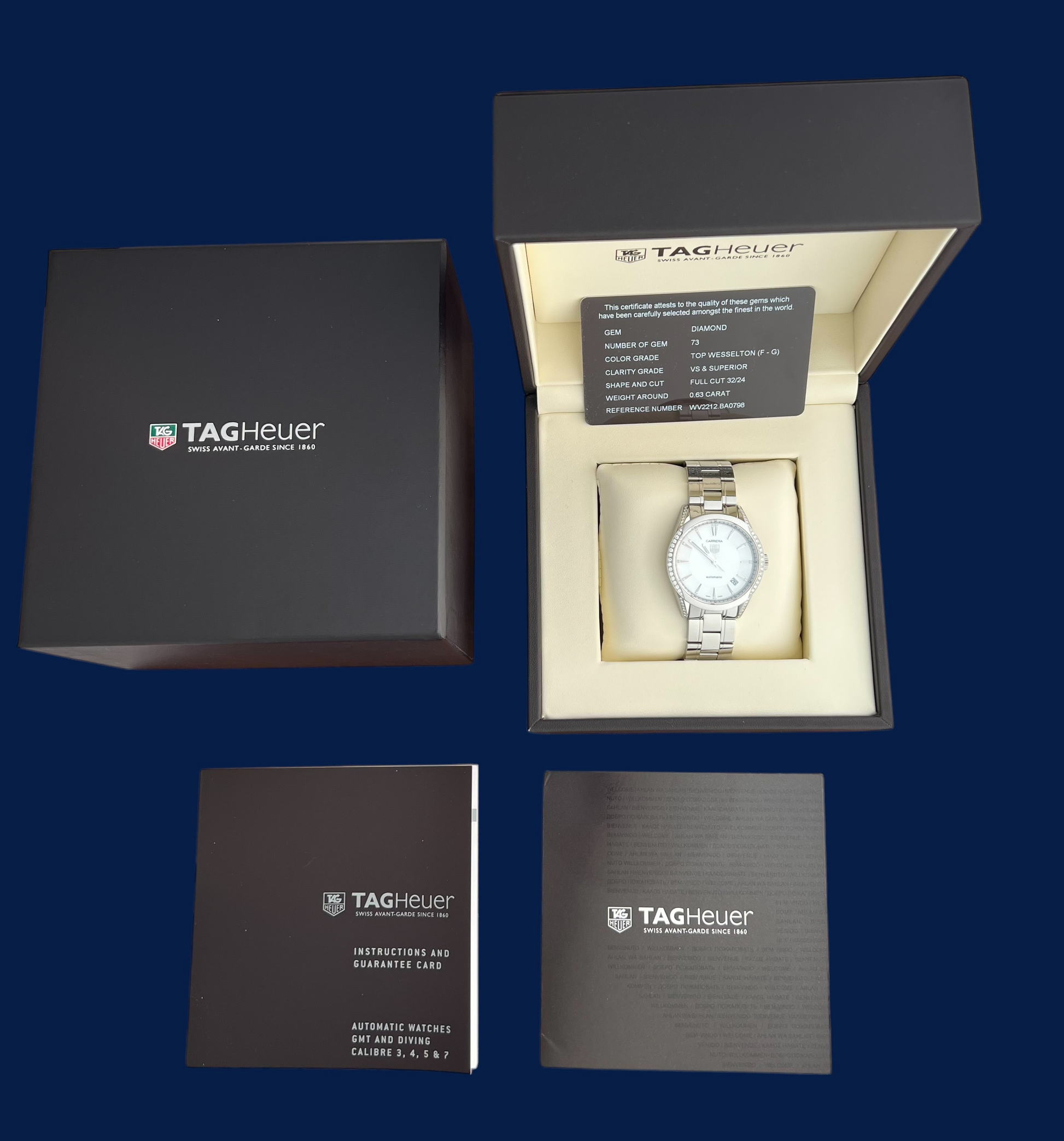 TAG Heuer Carrera Ref. WV2212.BA0798 36mm