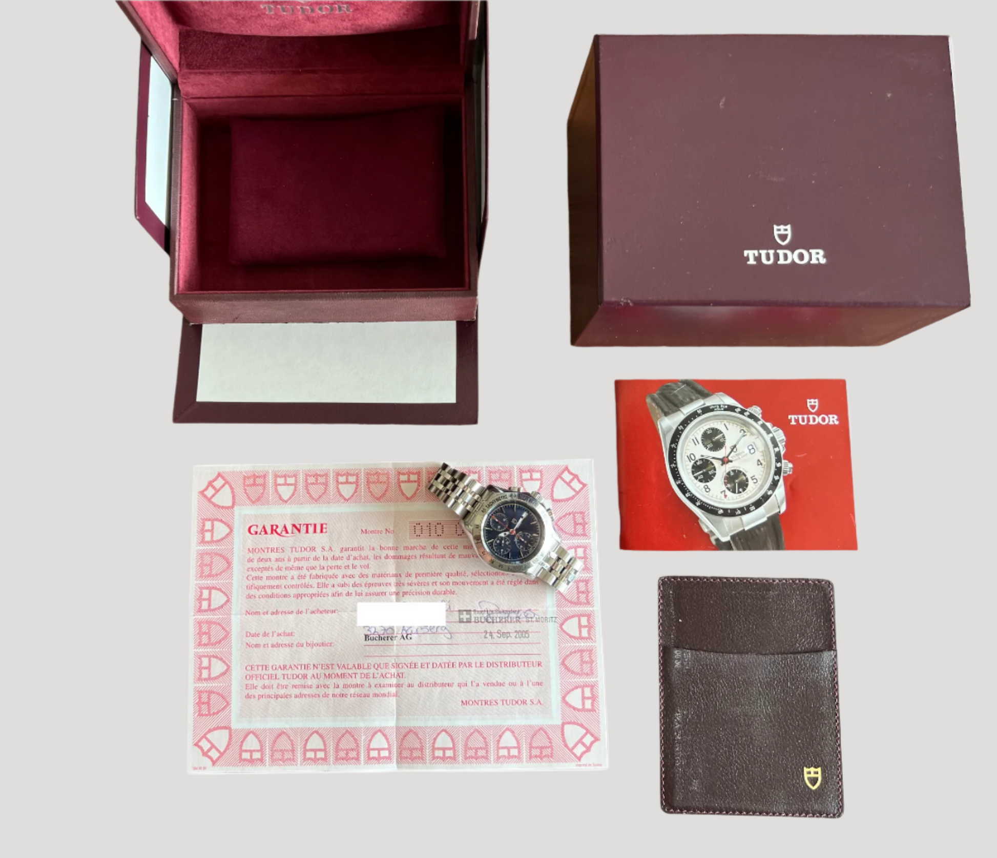Tudor Chronautic Automatic Chronograph Ref. 79380 Blue Dial